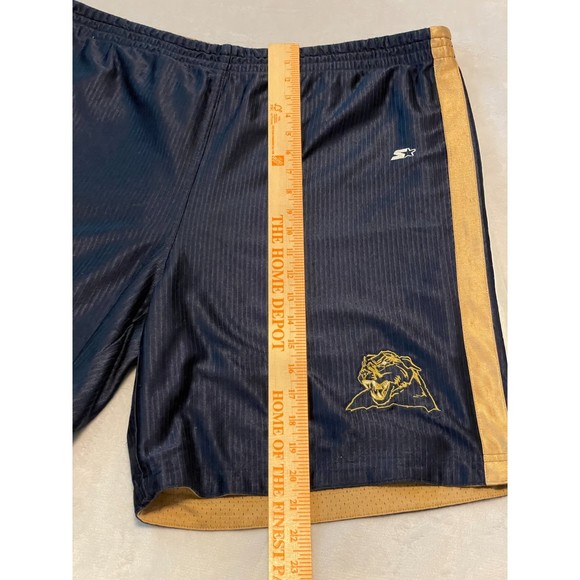 Starter Men's Reversible Shorts Pitt Panthers Blue Gold Size 42 - Picture 4 of 6